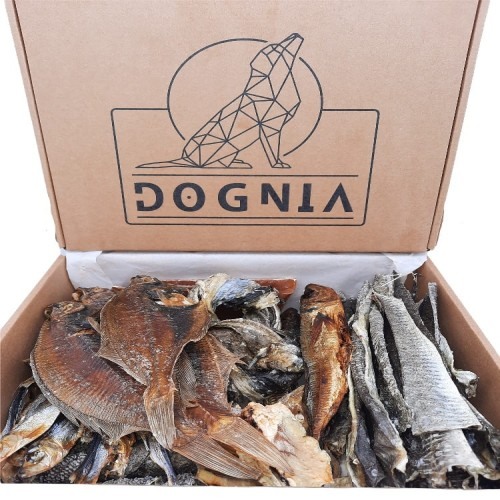 Dognia Peixe Desidratado para Cães - Pacote