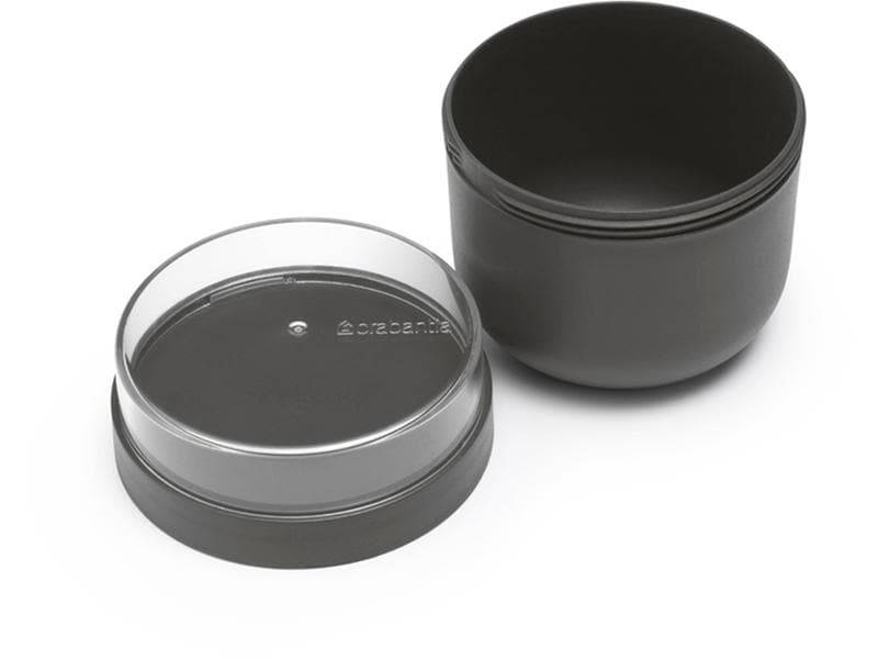 Brabantia Yoghurtbehälter Make & Take 500 ml, Dunkelgrau Müslibecher