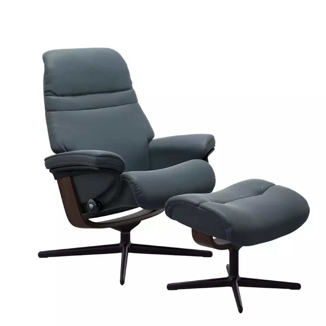 Sessel mit Hocker Sunrise Cross