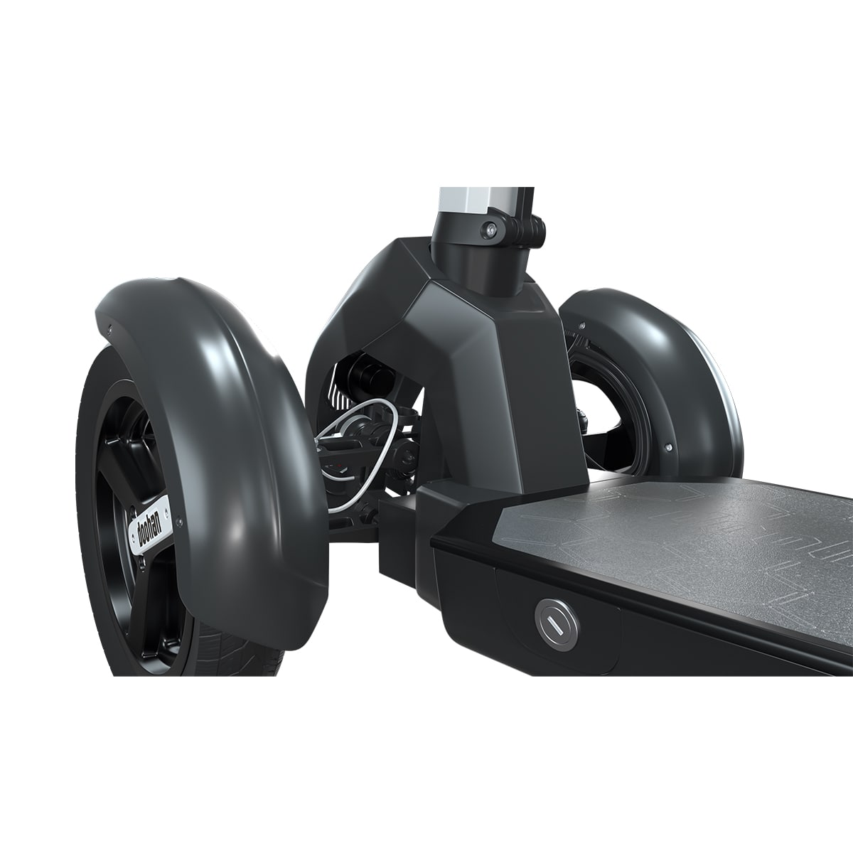 Trottinette Electrique 3 Roues Pliable Doohan ILark - Mini Scooter Hybride