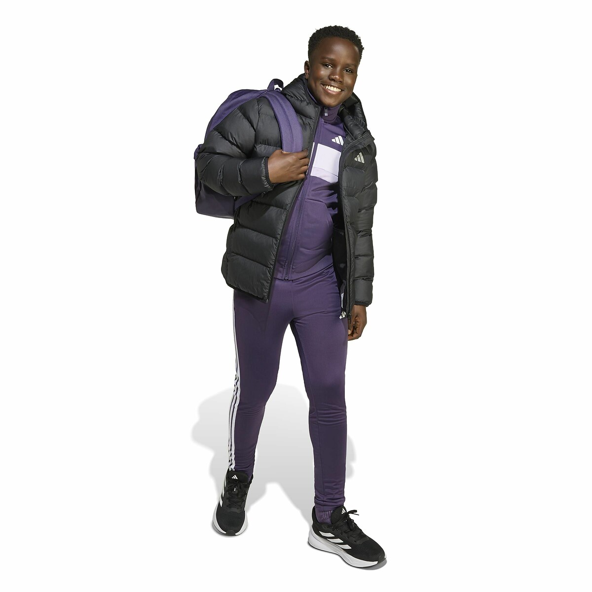 ROUPAS ESPORTIVAS ADIDAS<br>Donsjas com capacete