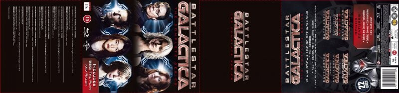 Battlestar Galactica - Den Komplette Serie - Blu-Ray