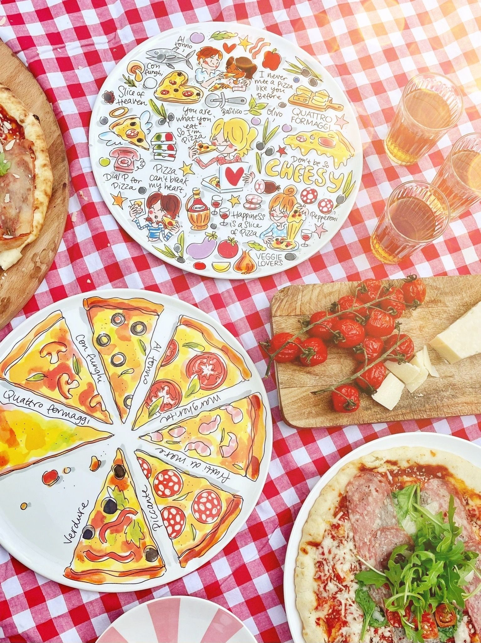Pizza Sharing bord ø31cm