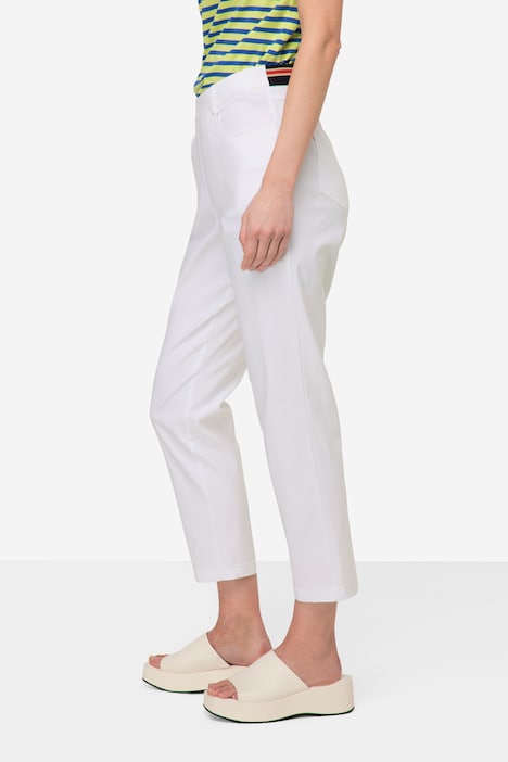 7/8-Bengalin Hose, gerades Bein, Elastikbund
