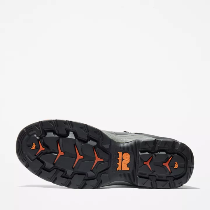 6-inch Boot de travail à embout de sécurité en composites Timberland PRO Hypercharge pour homme en noir/orange