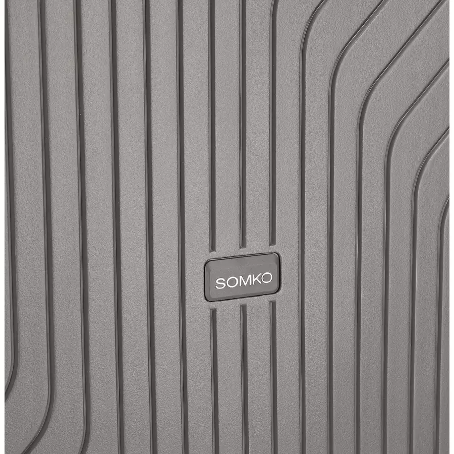 Somko Wave - 4-Rollen-Trolley M 67 cm erw. anthrazit