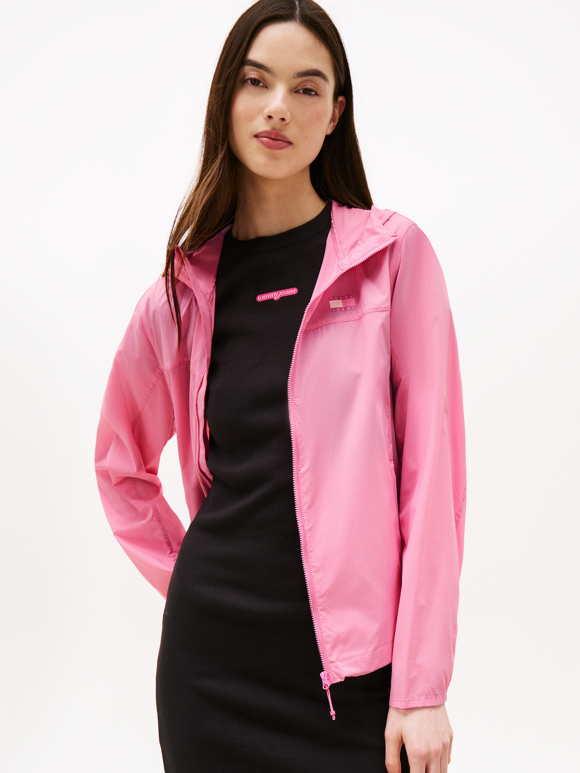 Tommy Jeans Windbreaker »TJW OUTDOOR SHELL JACKET« mit Kapuze