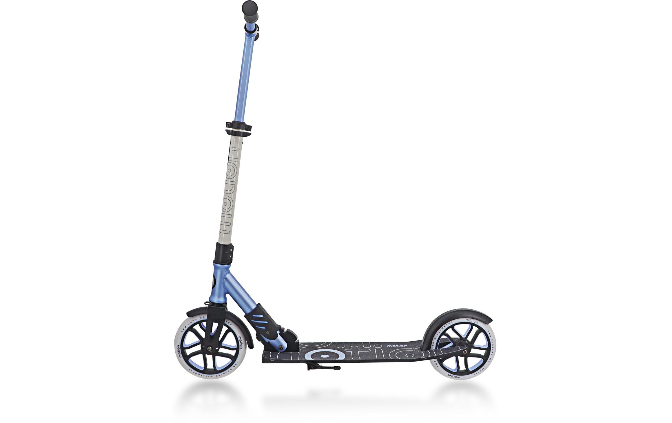 Motion Scooter Speedy 200 mm Hellblau/WeissLeichter und faltbarer City-Scooter für eine schnelle und angenehme Fahrt