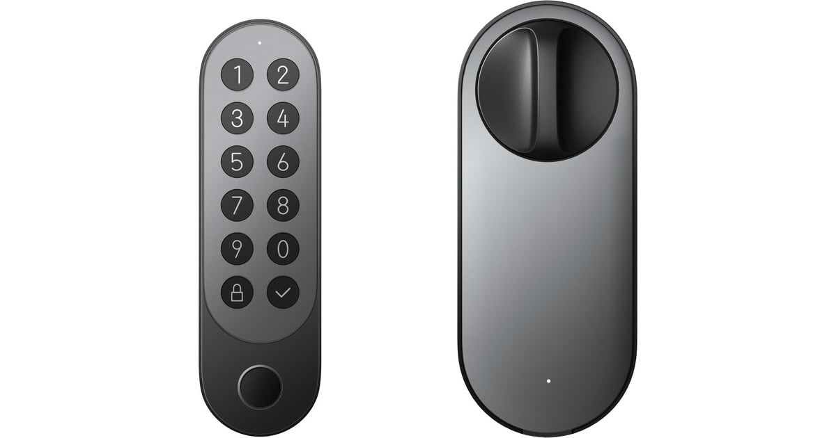 AqaraSmart Lock U200 Kit elektronisch deurslot  (Zwart, Thread, Bluetooth 5.1, NFC)