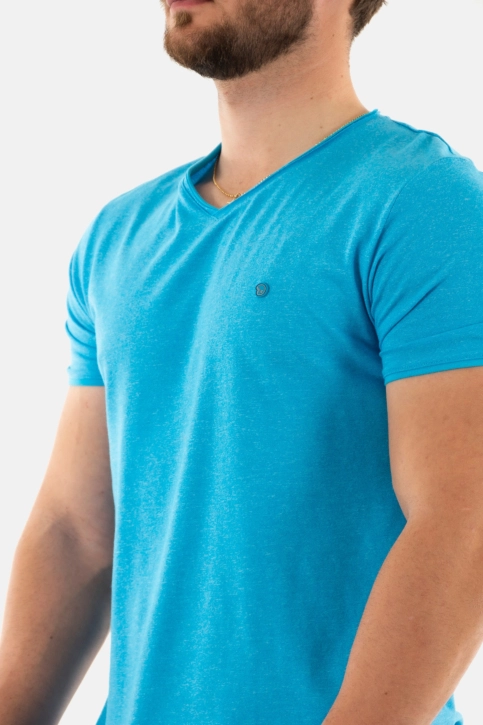 Tee shirt Benson & Cherry tadeg bleu