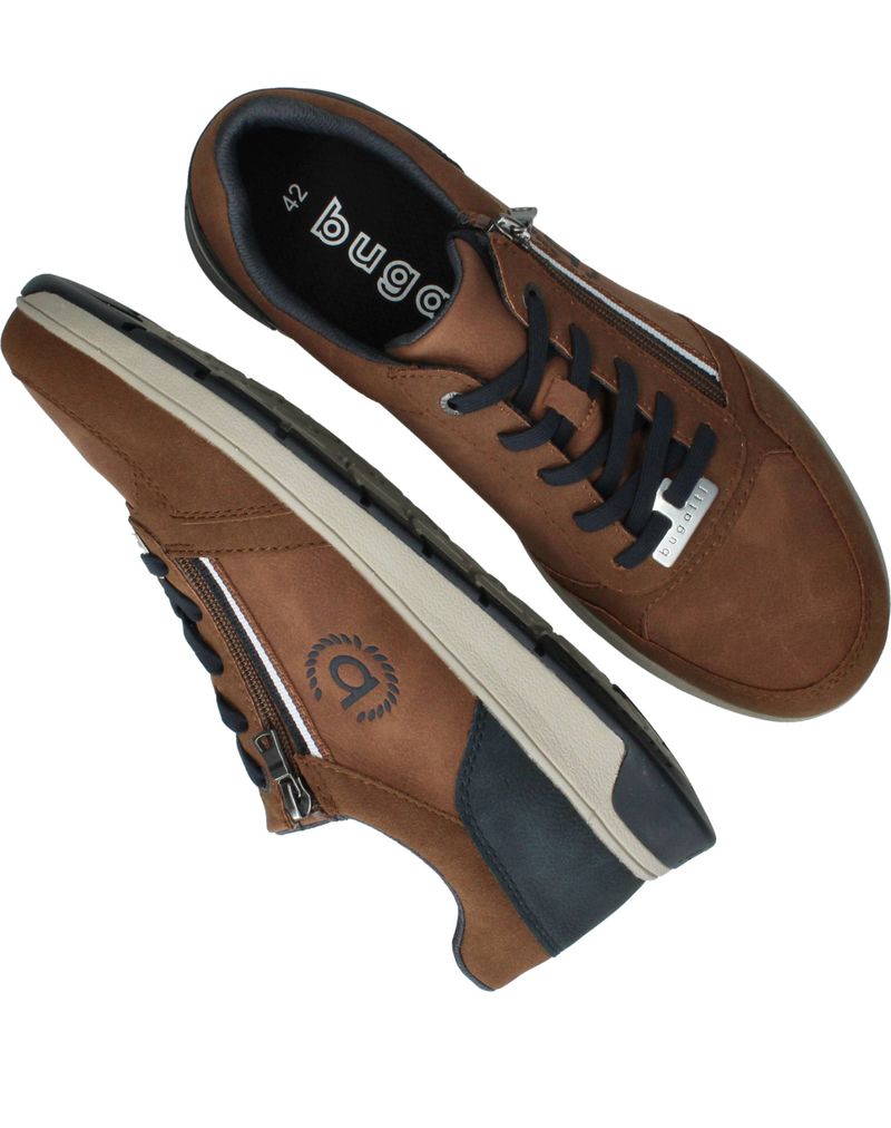 Bugatti Sneakers Cognac Heren