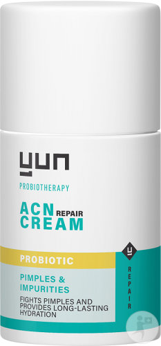 Yun ACN Repair Cream Crème Probiotique Visage Boutons Et Impuretés Toutes Peaux 50ml