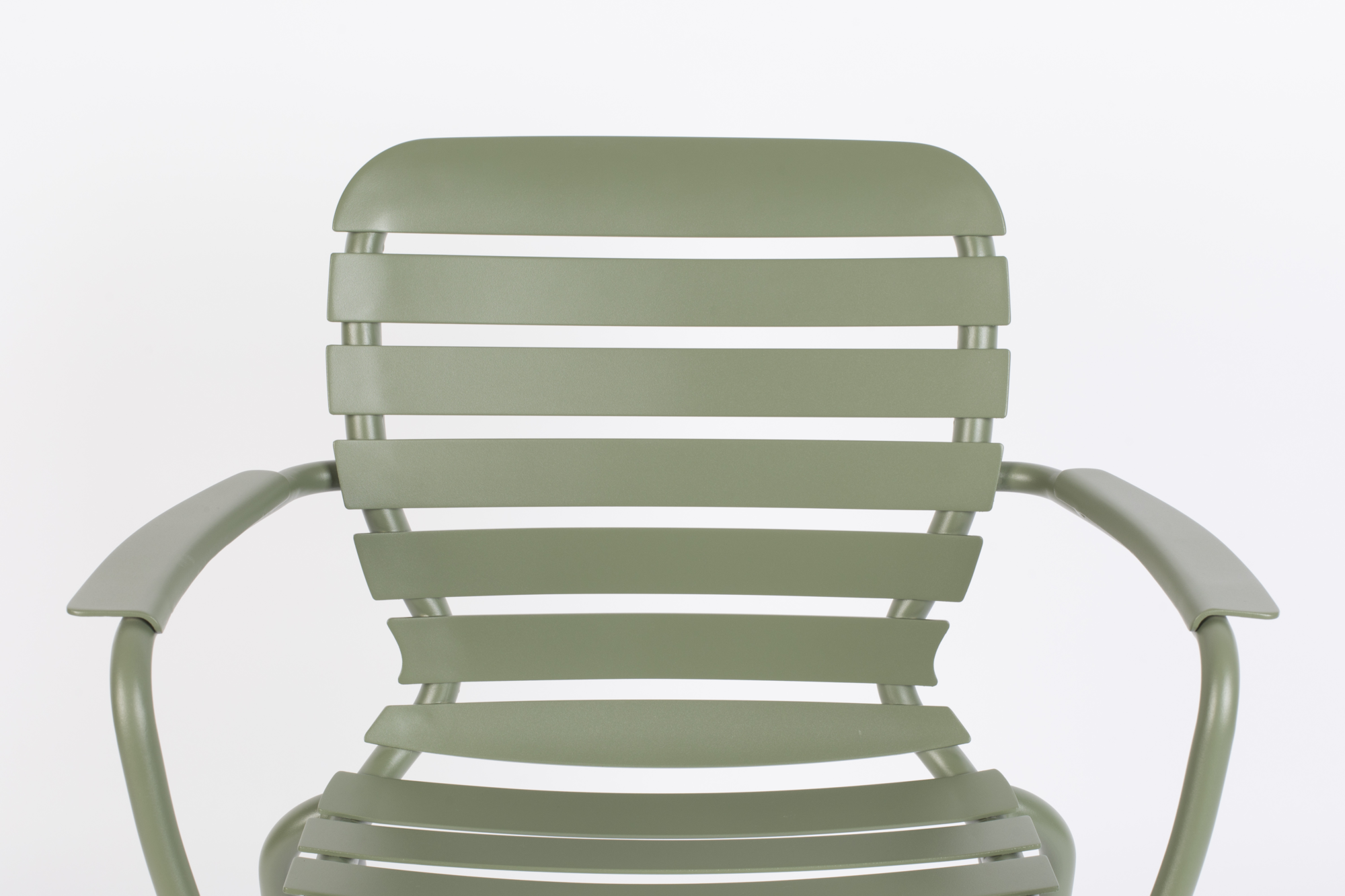 Tuinstoel Vondel  met armleuning groen
