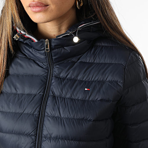 Doudoune Capuche Femme Heritage 4299 Bleu Marine