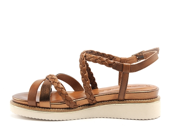 Tamaris nu pieds plats femme 28207 20 marron
