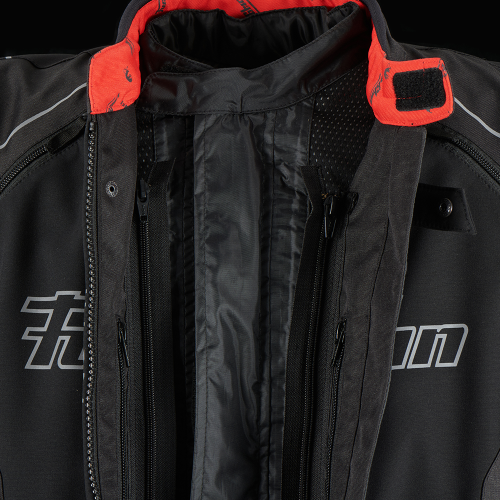 Furygan - Blouson Legacy 2W1 Noir / Gris