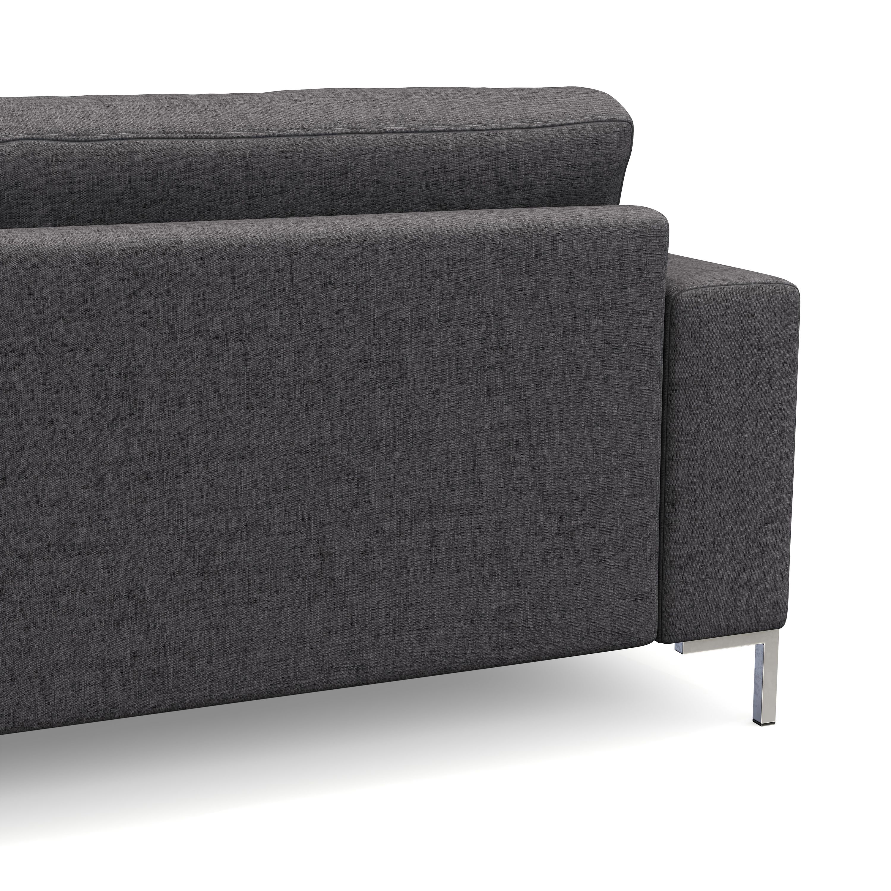 Sofa NOREEN 3-Sitzer anthrazit