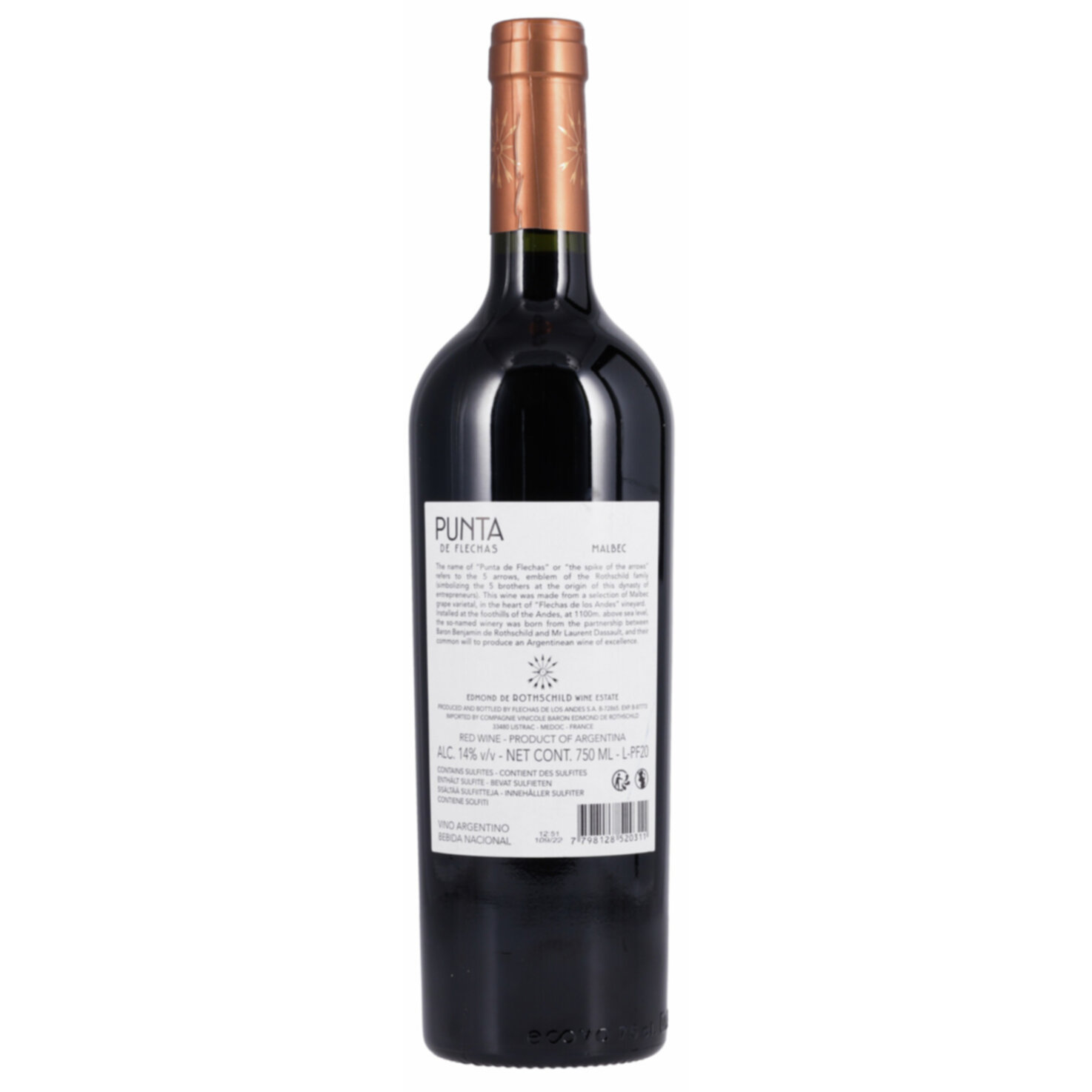 Malbec Uco Valley Punta de Flechas Flechas de los Andes -75cl