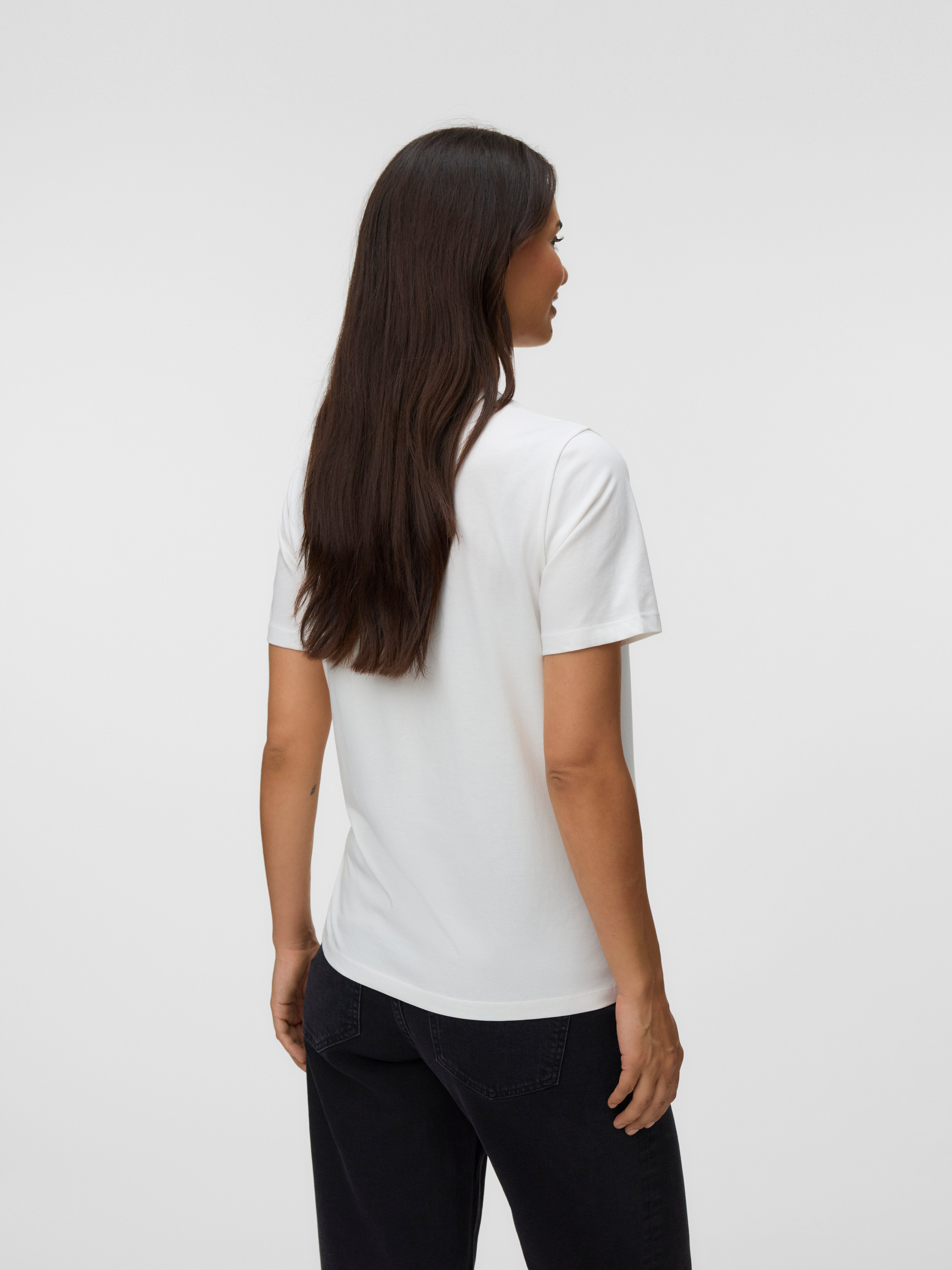 Regular fit O-hals T-shirts