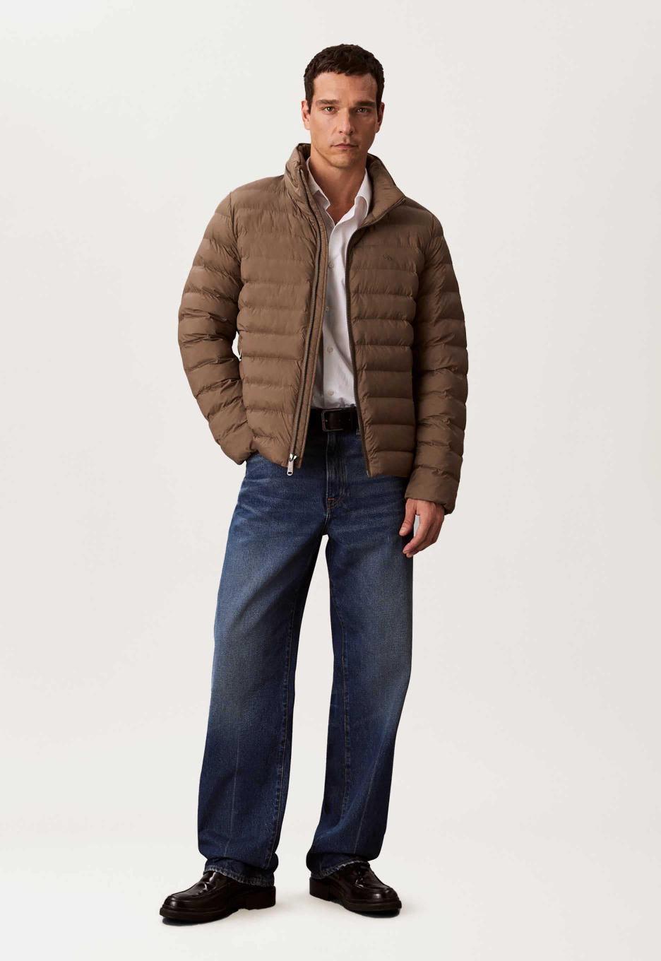 Calvin Klein Nylon Hooded Puffer