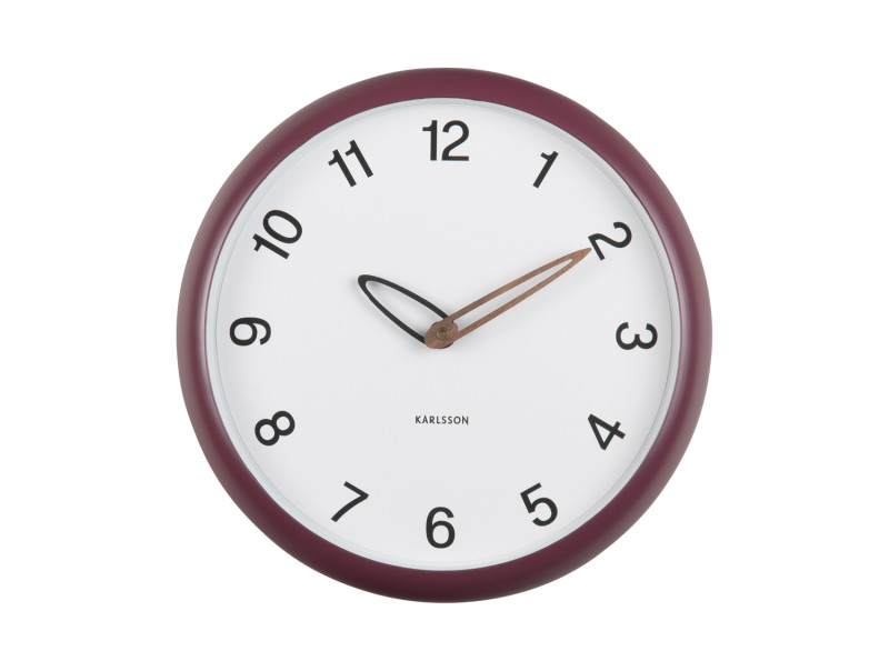 Wall Clock Bella KA6043BK Black