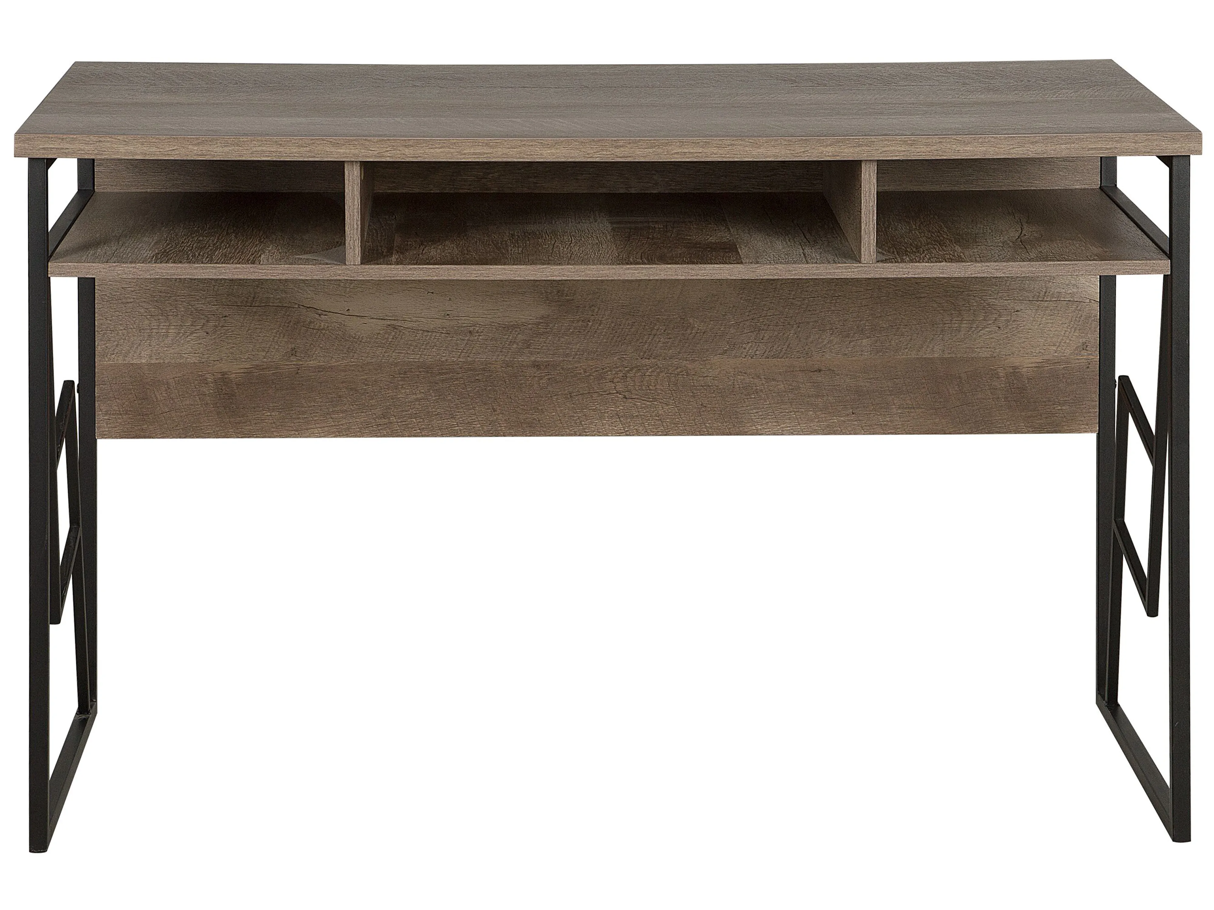 Bureau FORRES Bruin/zwart 120 cm 60 cm