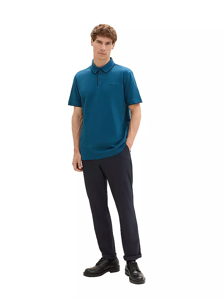 TOM TAILOR Poloshirt Regular Fit petrol