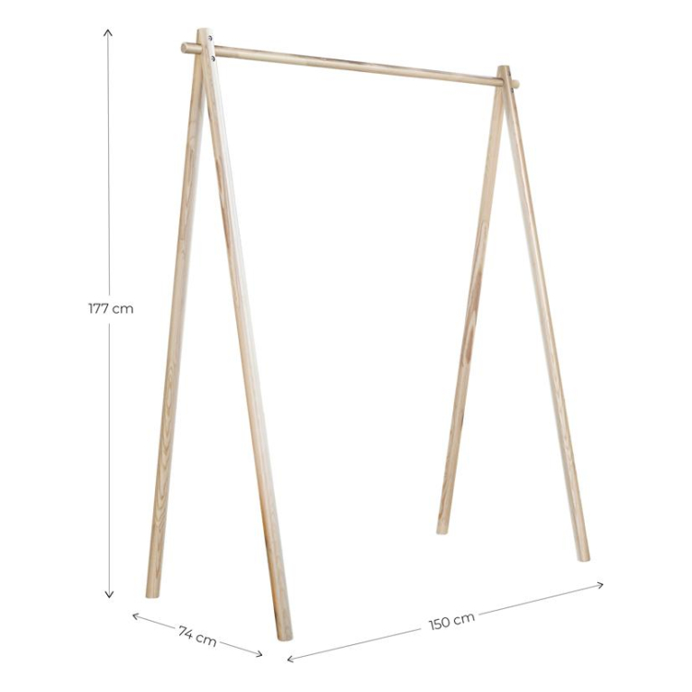 Karup Design Hongi kledingrek 150 naturel