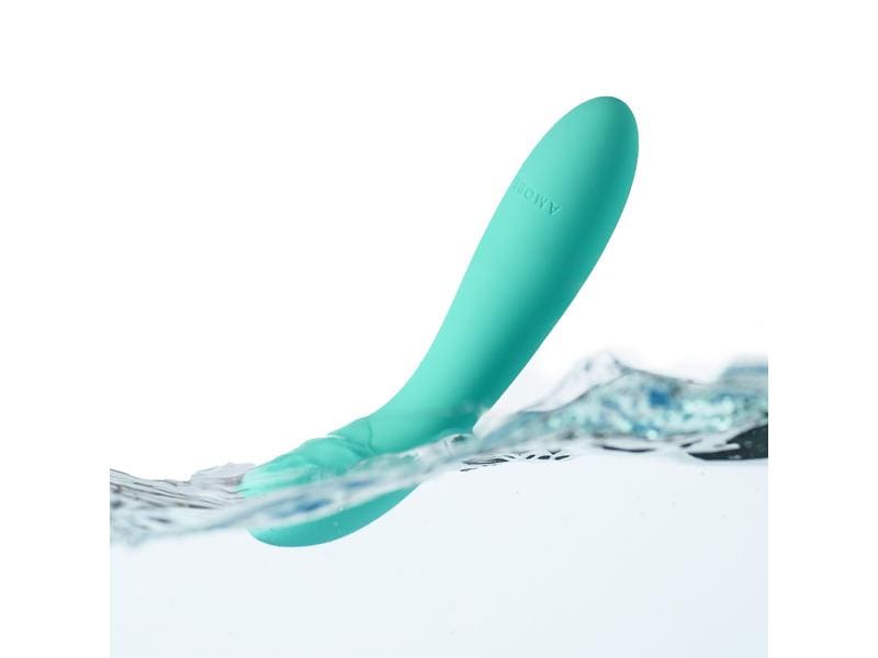 Amorelie Dildo «Spark» Türkis Hochwertiges Sextoy
