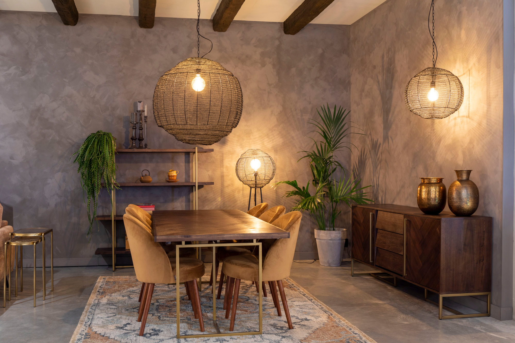 Hanglamp Meezan zwart M