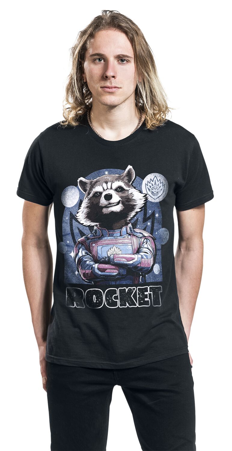 Les Gardiens de la Galaxie Vol. 3 - Rocket  | Les Gardiens De La Galaxie T-Shirt Manches courtes