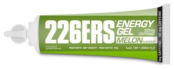 Gel énergétique 226ERS Energy Gel   Caféine Melon - 25g