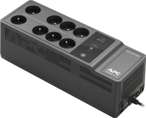 APC Back-UPS BE650G2-CP - UPS - AC 220-240 V - 400 Watt - 650 VA - output-stikforbindelser: 8