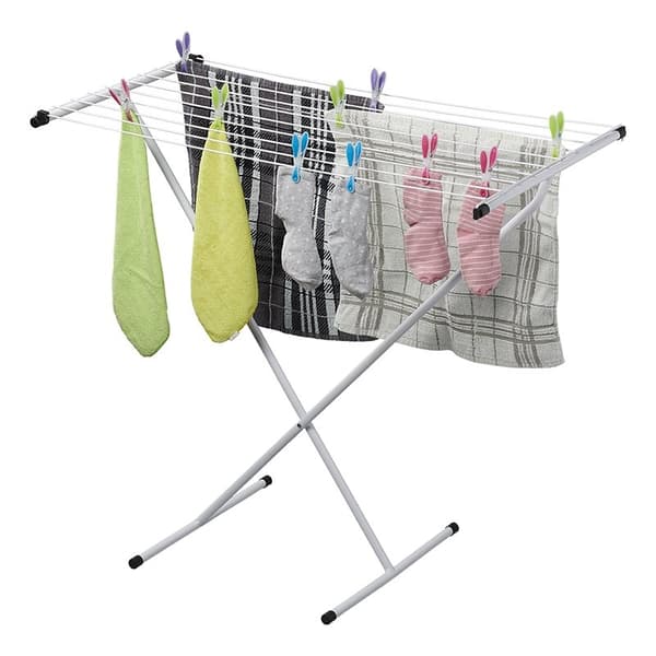 Tørkestativ med 10x 90 cm trådlengde
