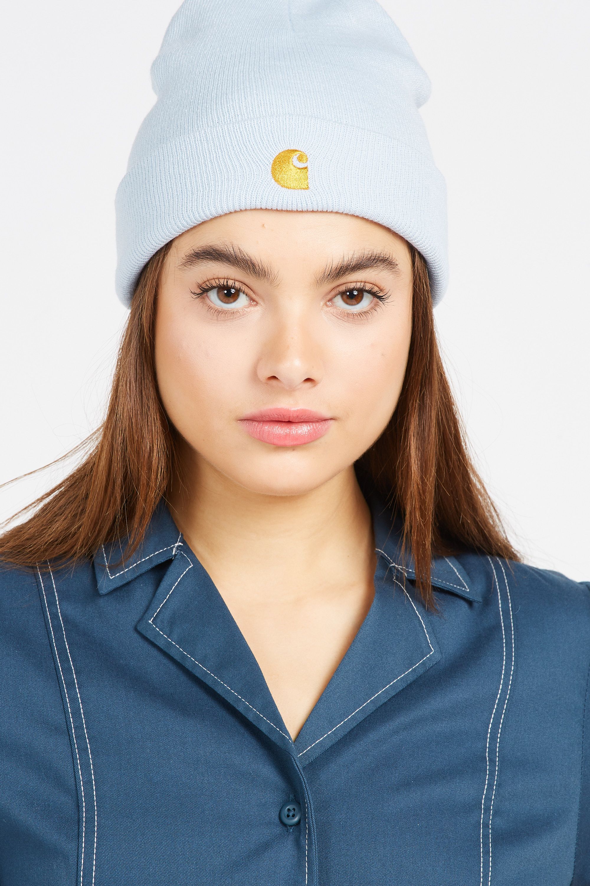 CARHARTT WIP Bonnet CHASE Bleu