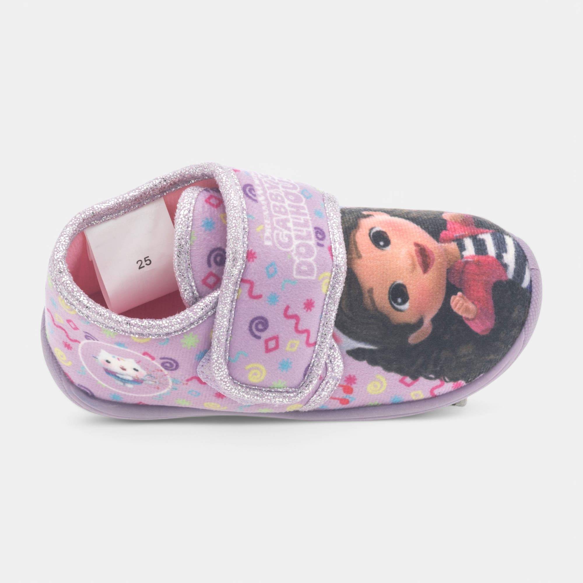 Pantoufles attaches velcros Fille violet