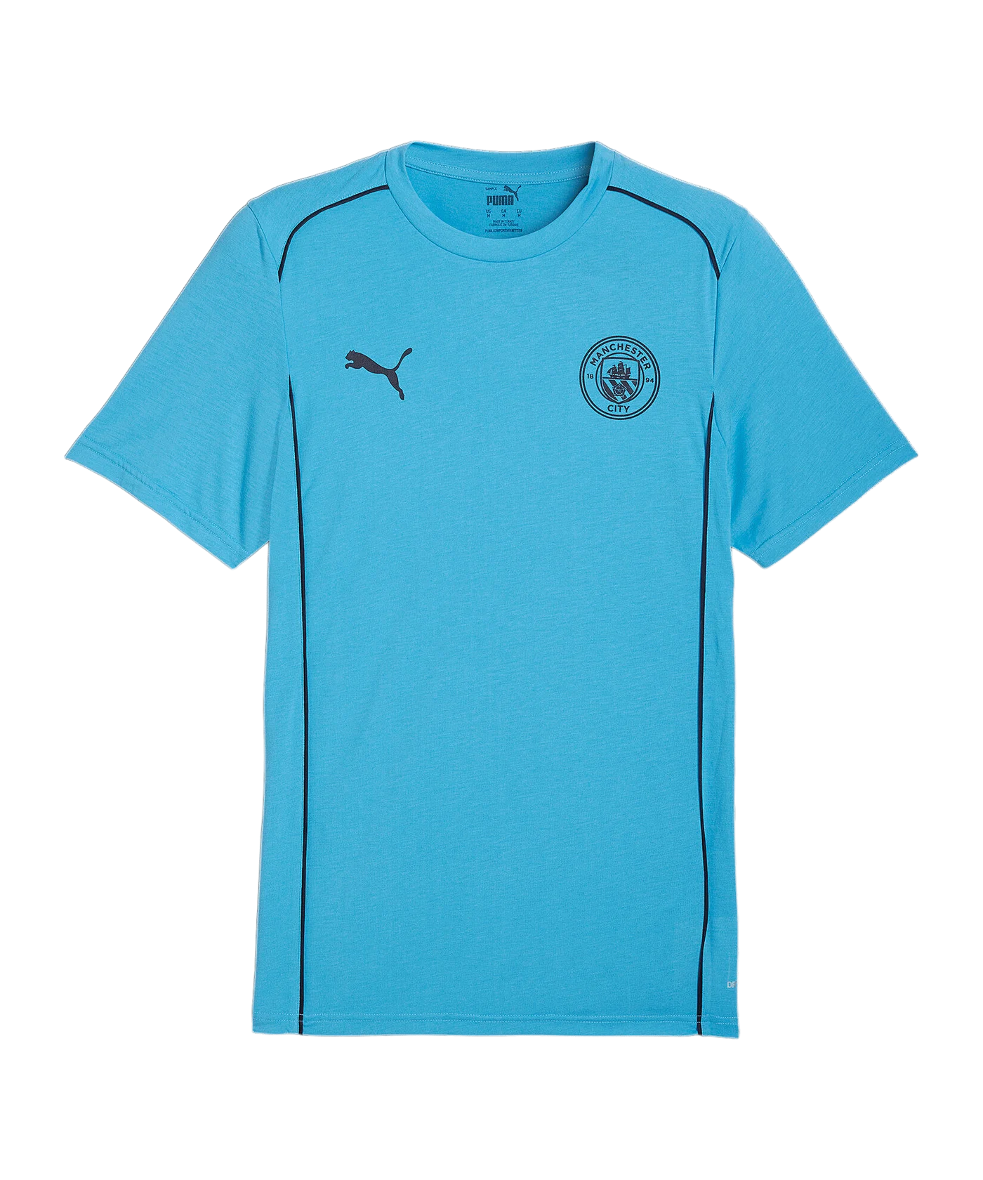 PUMA Manchester City Casuals T-Shirt Blau F31
