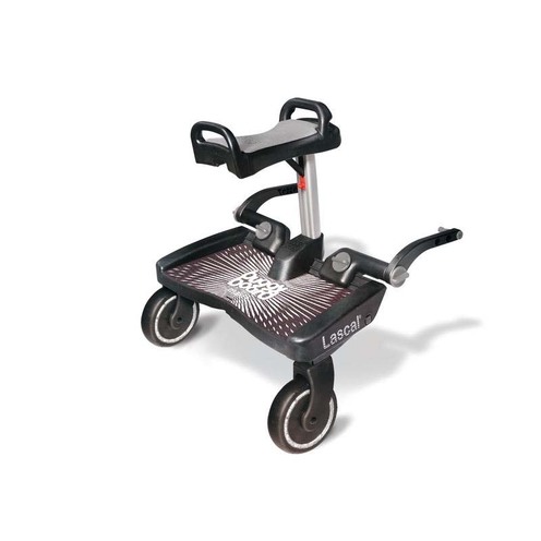 Marchepied Buggy Board Maxi + Noir/Gris - LASCAL