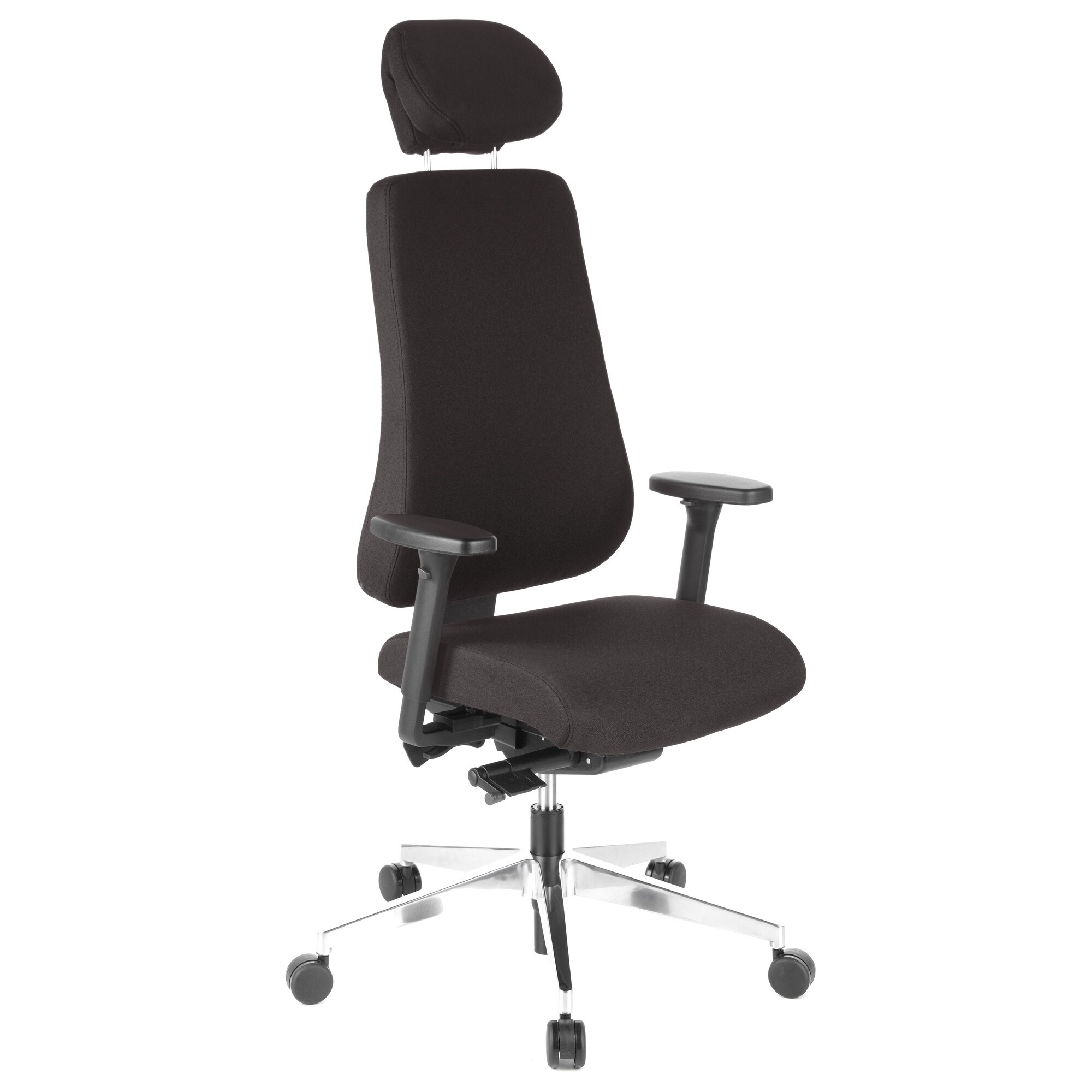 Profi Bürostuhl PRO-TEC 400 Stoff mit Armlehnen (höhenverstellbar) hjh OFFICE