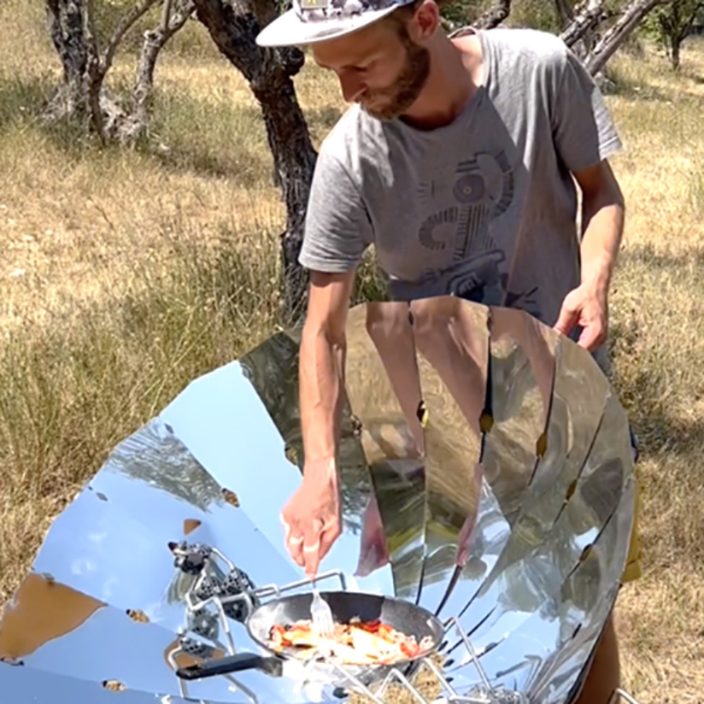 Barbecue solaire sunglobe