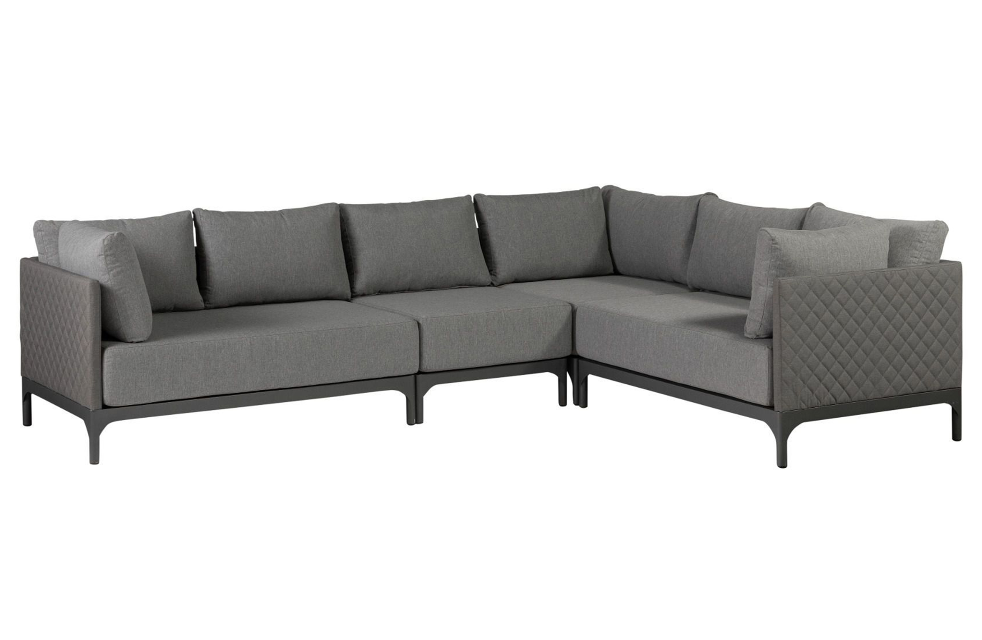 Exotan loungeset Domino Lounge set Domino stone grey