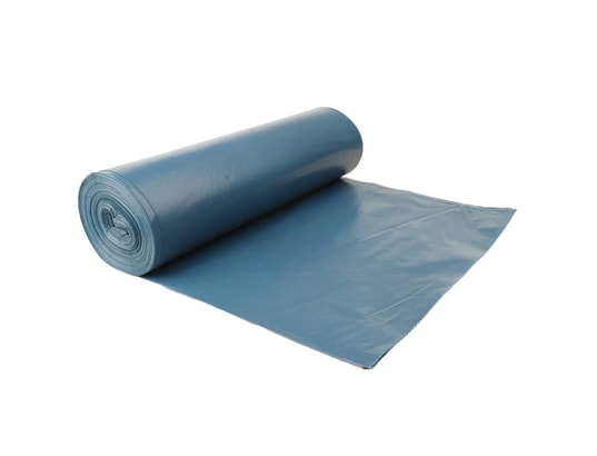 VIDAXL - Sacs poubelles 100 pcs bleu 240 l