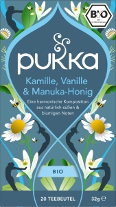 PUKKA Kamille, Vanille & Manuka-Honig Tee Bio