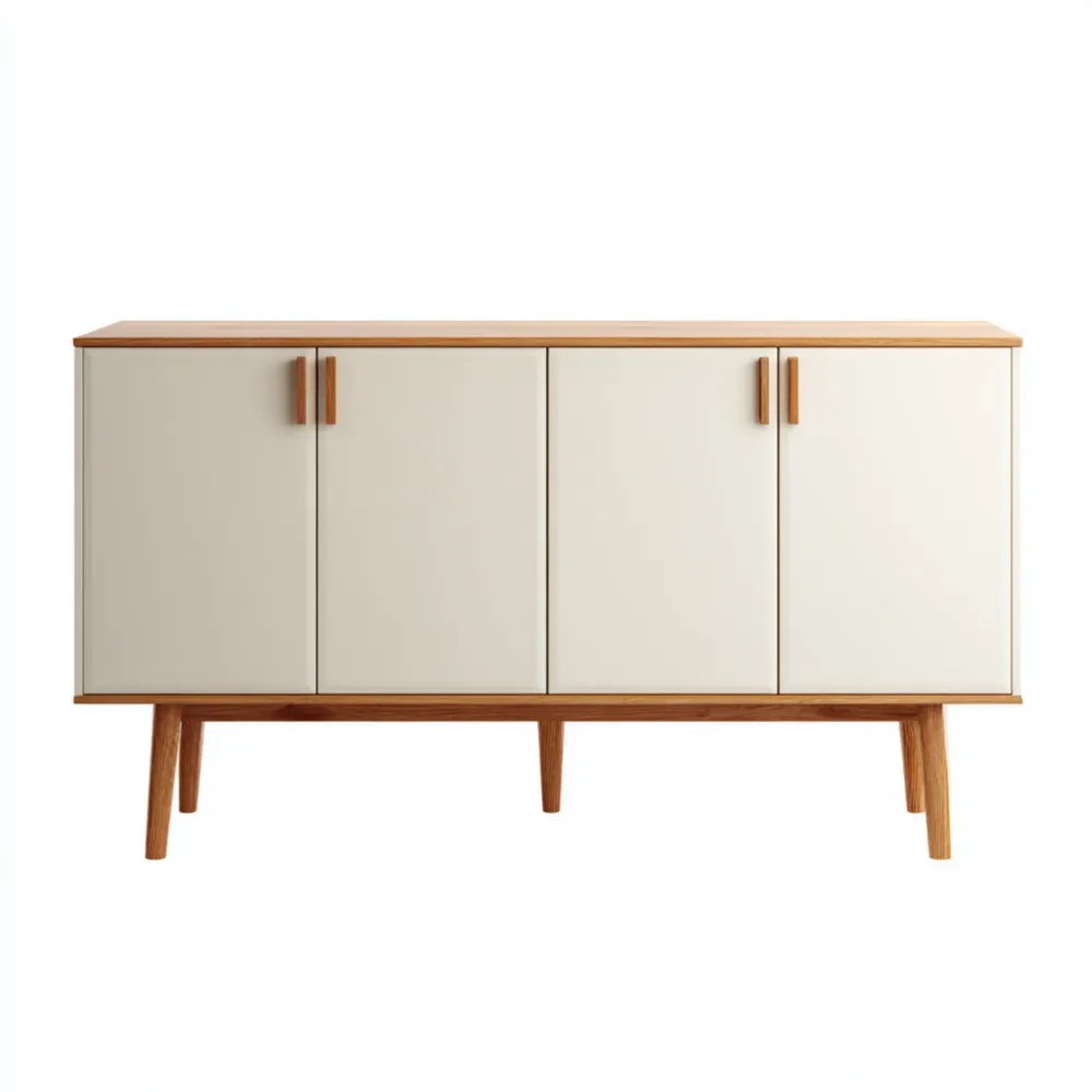Sideboard 160x80x40 cm – Wei? – Skandinavisches Design