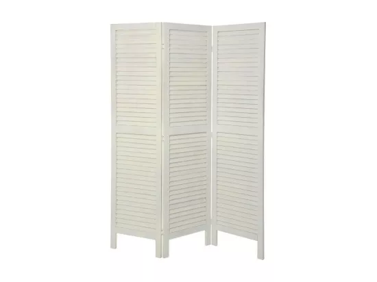 Paravent Bois 170x120cm Blanc