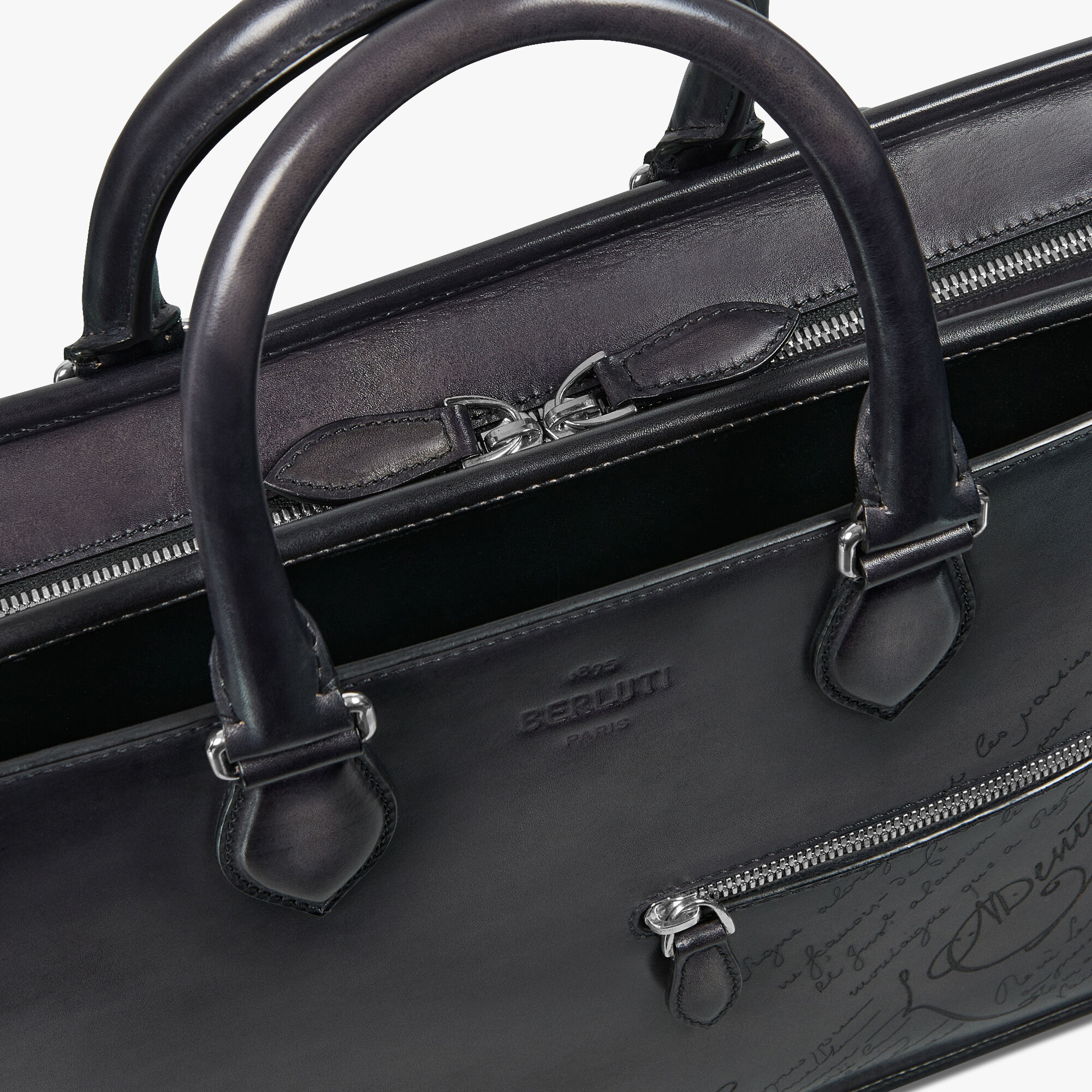 Cartable Un Jour En Cuir Scritto