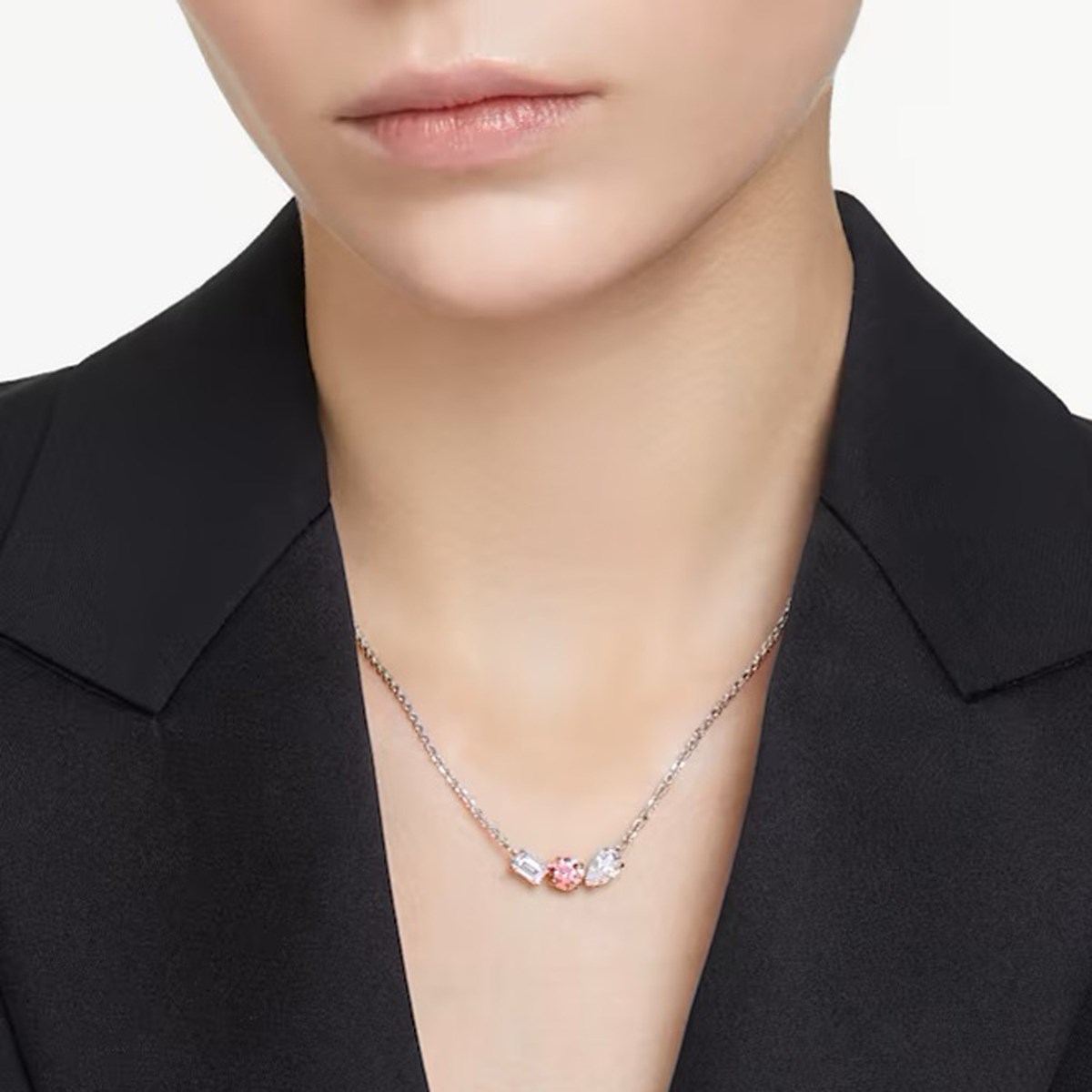 Pendentif Swarovski Mesmera rose