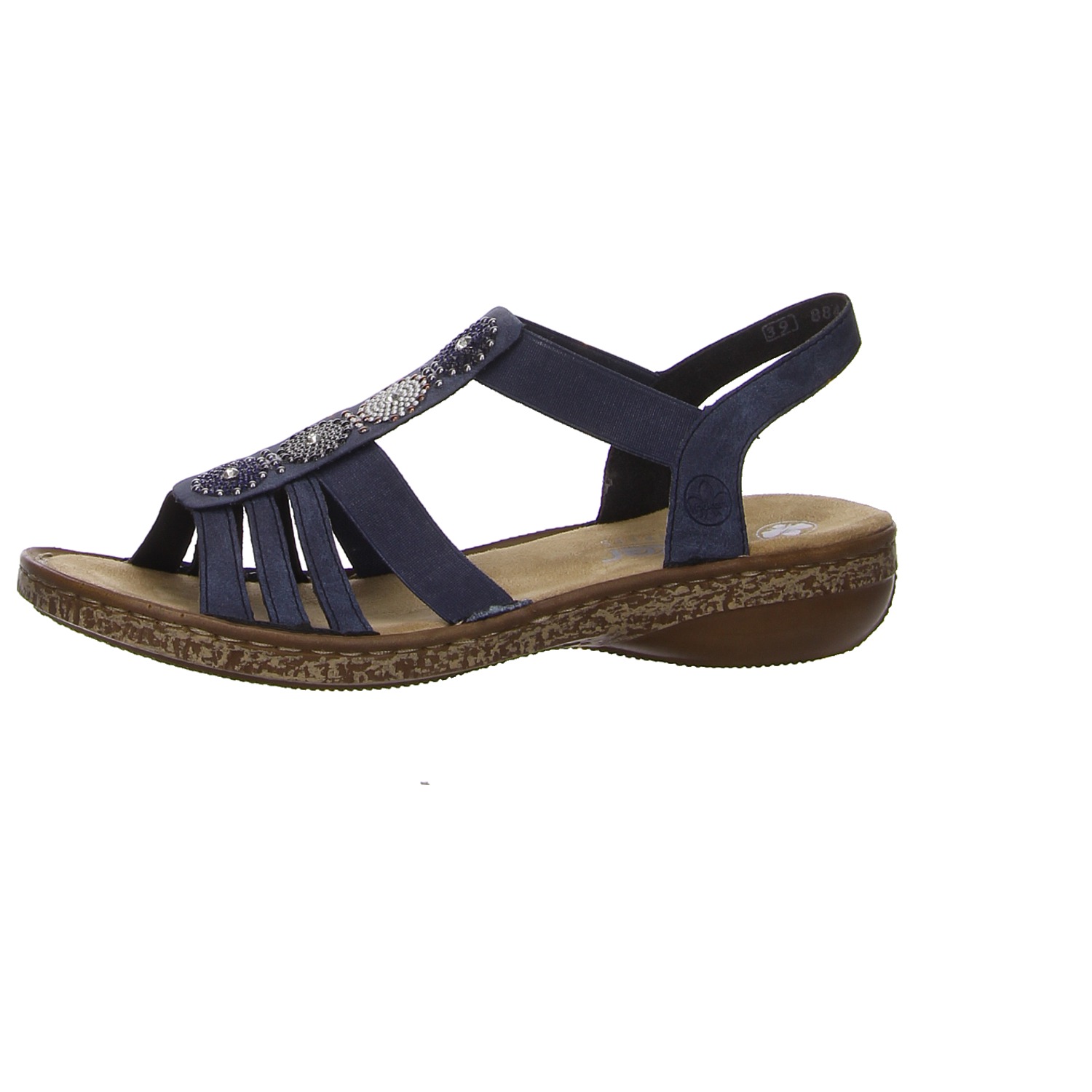 Rieker Sandaletten blau blau