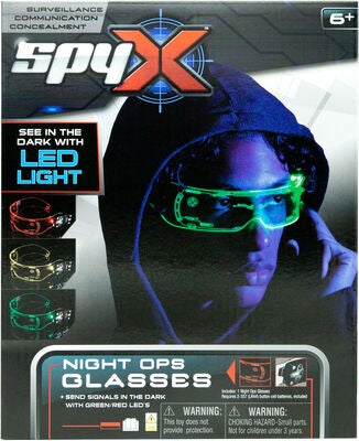 SpyX Night Ops Glasses Spionverktøy