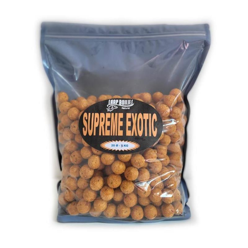 Bouillette Carp Boilies Natural Supreme Exotic